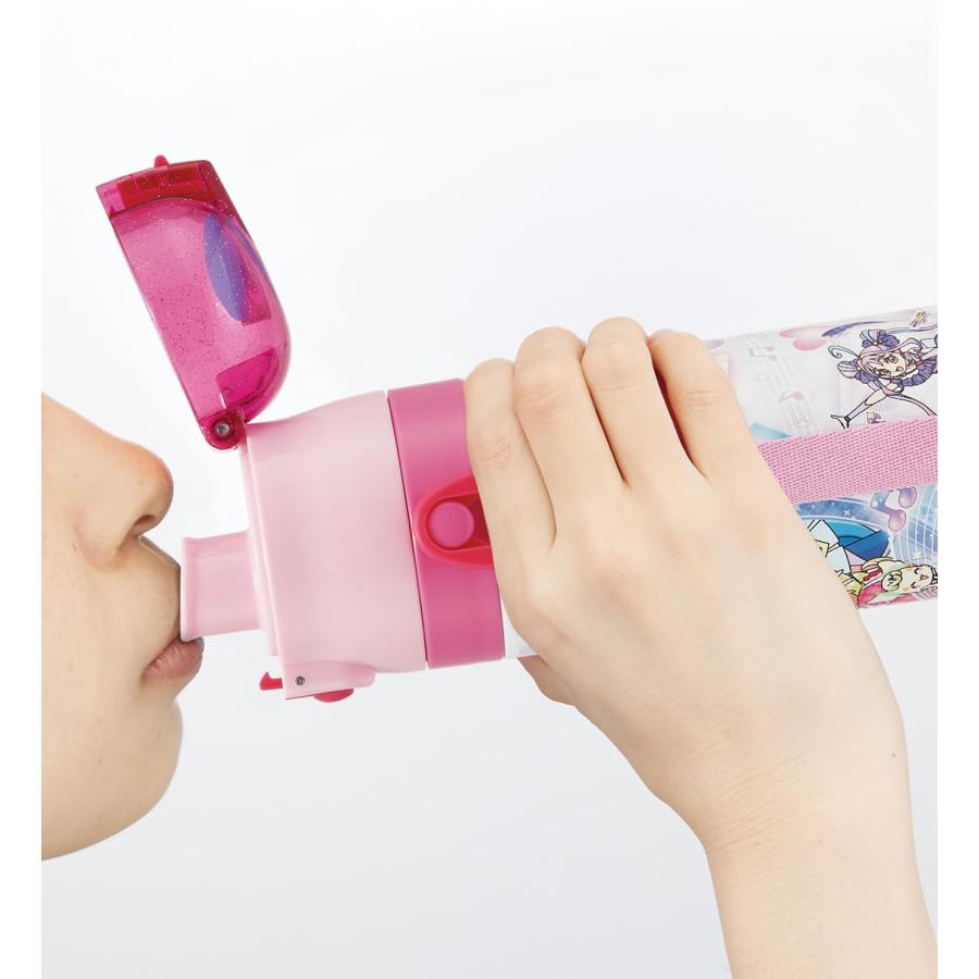 SKATER スケーター 子供用 ステンレス 水筒 直飲み 470ml キミとアイドルプリキュア 女の子 保冷専用 waterbottle スポーツボトル キッズ こども 水瓶 SDC4-A | スケーター | 08