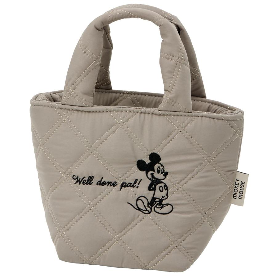 SKATER スケーター ランチバッグ ジャー専用 キルティング 保温 保冷 ディズニー ミッキーマウス シンプルロゴ KKLB1-A (レディース プレゼント 子供 女の子) | スケーター