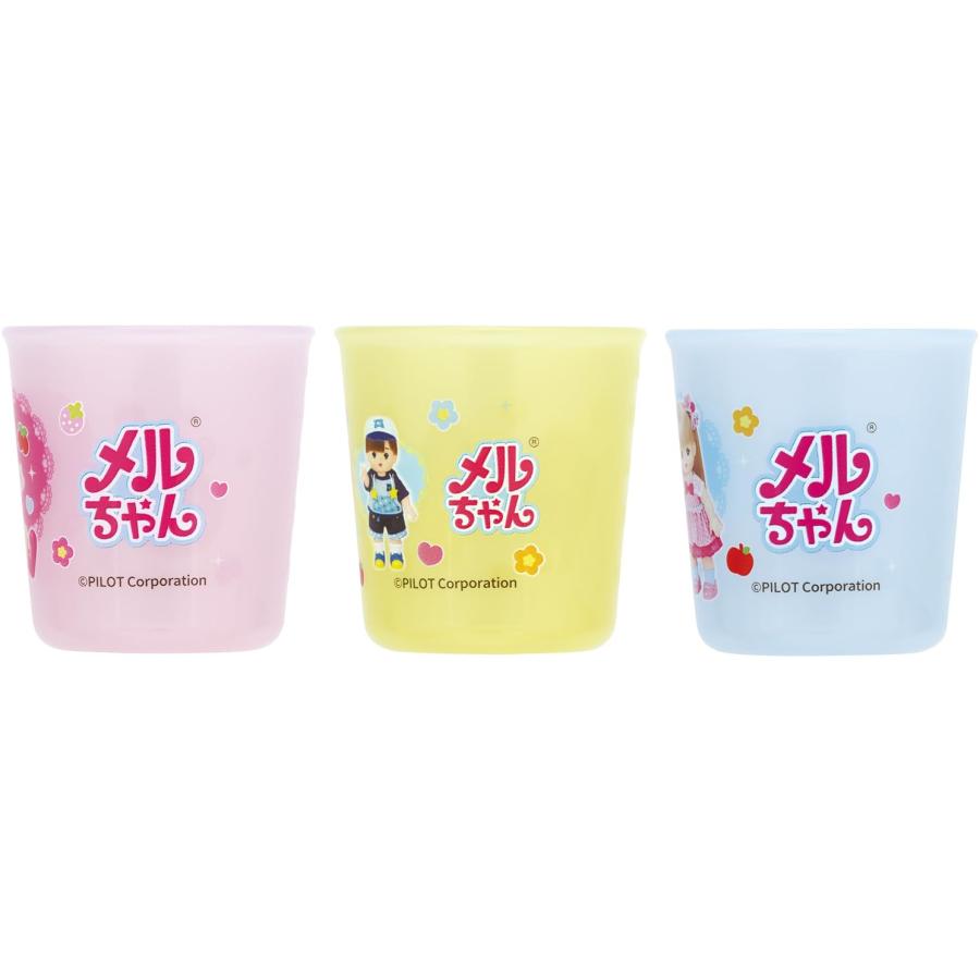 SKATER スケーター 子供用 抗菌 ベビー コップ 練習用 小 60ml 4ヵ月~ 3個 セット メルちゃん 女の子 BCUP1AG-A (父の日 プレゼント 入園準備 入学準備 保育園) | スケーター | 02