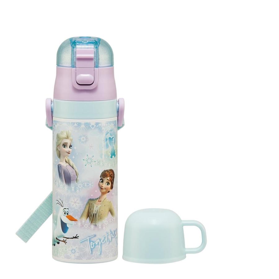 スケーター SKATER 水筒 子供用 2WAY 直飲み 470ml コップ飲み 430ml