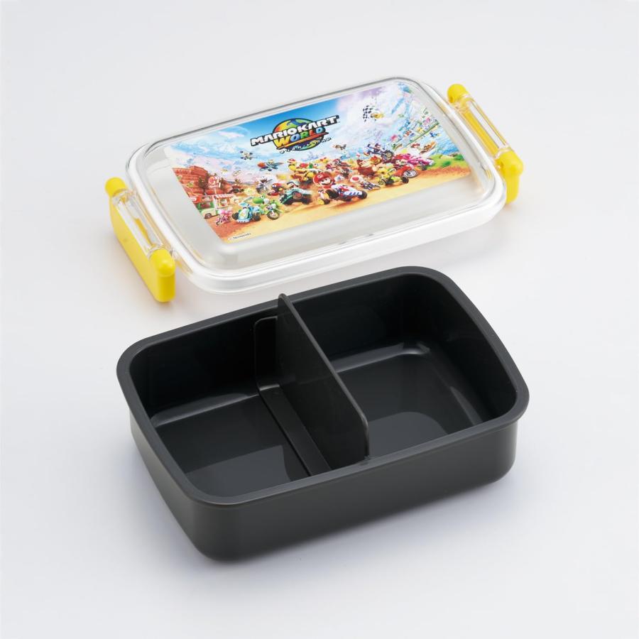 スーパーマリオワールド Skater 弁当箱 ランチボックス レトロ スケーター SKATER お弁当箱 子供用 450ml ドーム型ふた ランチ