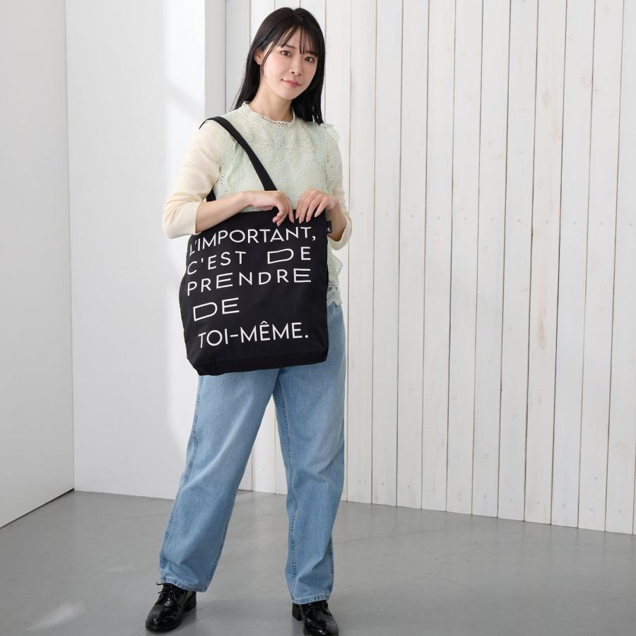 ROOTOTE（ルートート） タテ型 トートバッグ ロゴ メッセージ SC