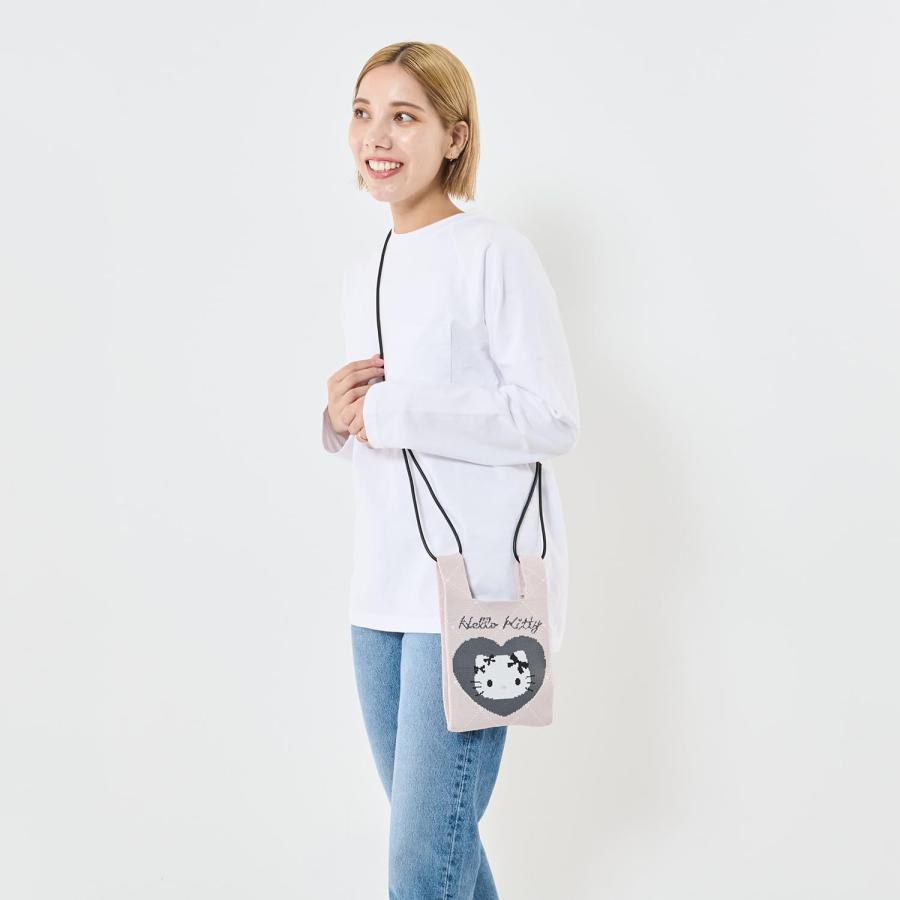 ROOTOTE ルートート ベビールー ポシェット ショルダー付き ミニ トートバッグ IP BR ニット サンリオキャラクターズ B 8397 06 My Melody マイメロディ | ROOTOTE | 03