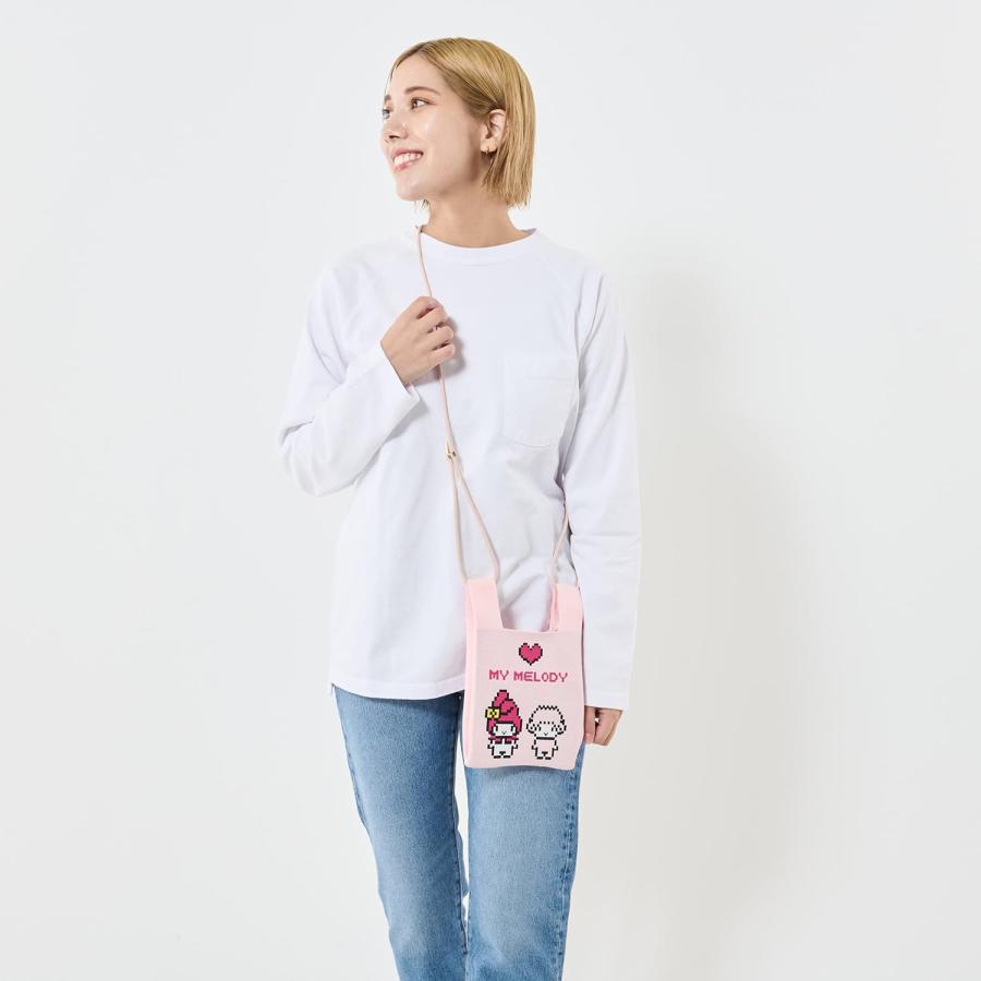 ROOTOTE ルートート ベビールー ポシェット ショルダー付き ミニ トートバッグ IP BR ニット サンリオキャラクターズ B 8397 06 My Melody マイメロディ | ROOTOTE | 04