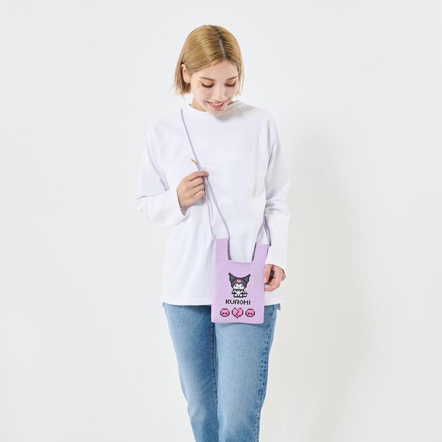 ROOTOTE ルートート ベビールー ポシェット ショルダー付き ミニ トートバッグ IP BR ニット サンリオキャラクターズ B 8397 06 My Melody マイメロディ | ROOTOTE | 05