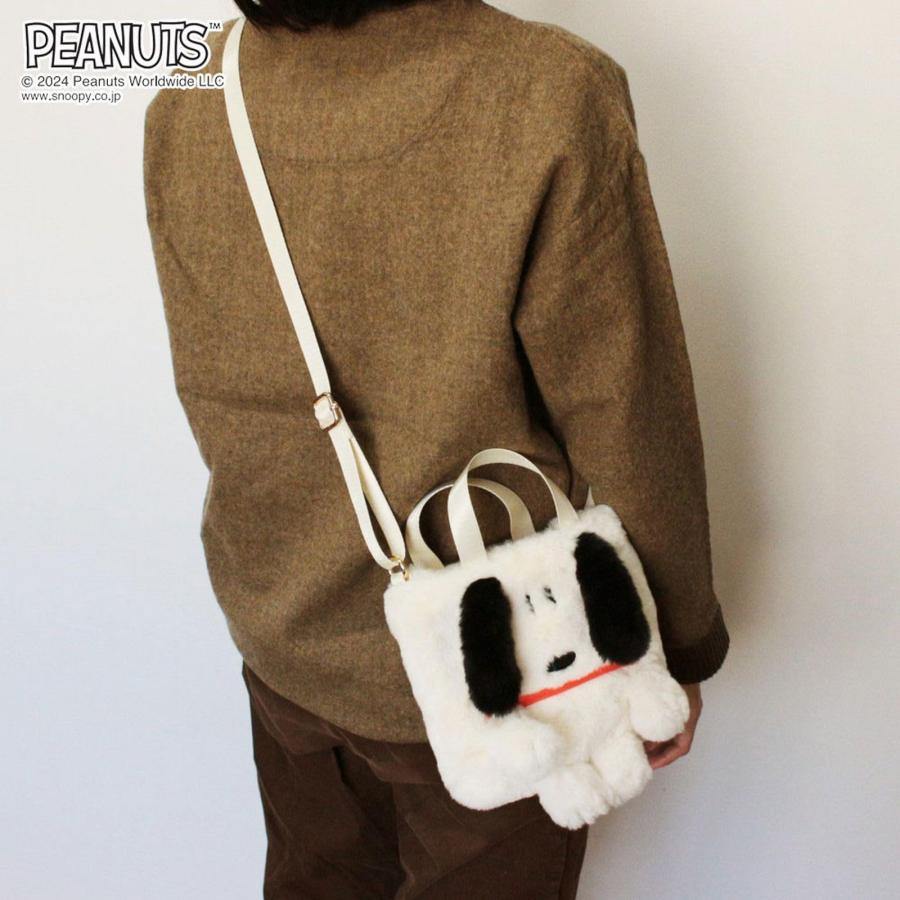 ROOTOTE ルートート スヌーピー ミニ トートバッグ 2Way ショルダー付き IP BR クリプティッド PNTS-9W 8399 01 アイボリー (プレゼント かわいい おしゃれ) | ROOTOTE | 02