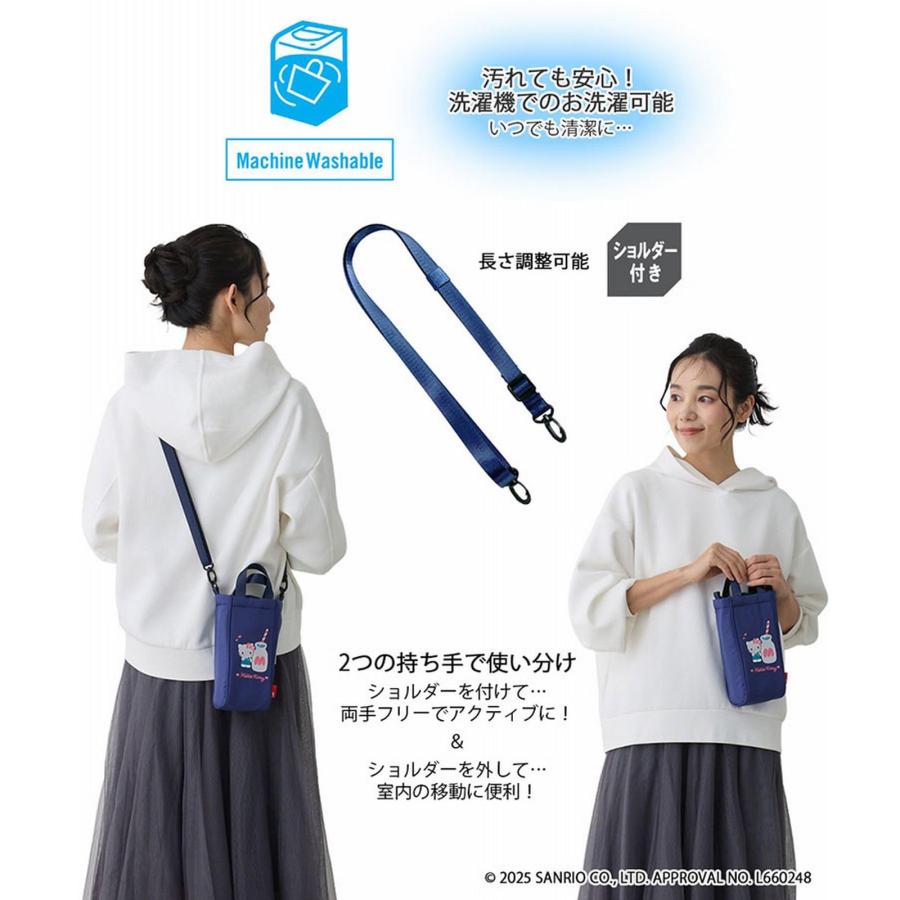 ROOTOTE ルートート トートバッグ レディース ボトルホルダー 簡易保冷トート 斜め掛け可能 IP.サーモキーパーボトル.サンリオキャラクターズ-D 8486 02 | ROOTOTE | 05