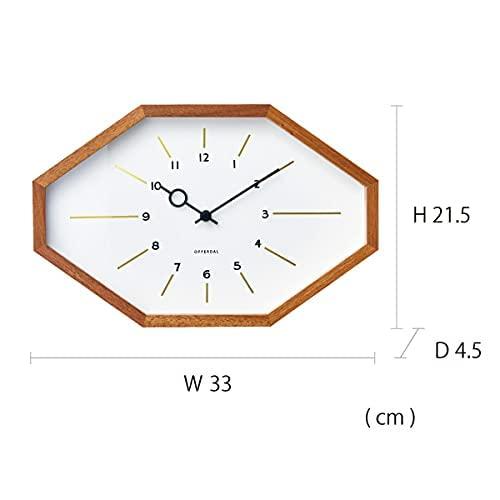 INTERFORM インターフォルム 掛け時計 ホワイト 幅33×高さ21.5×奥行4.5 Belmonte ベルモンテ CL-3024WH (母の日 プレゼント 新生活応援 インテリア 北欧)｜donguri-tree｜07