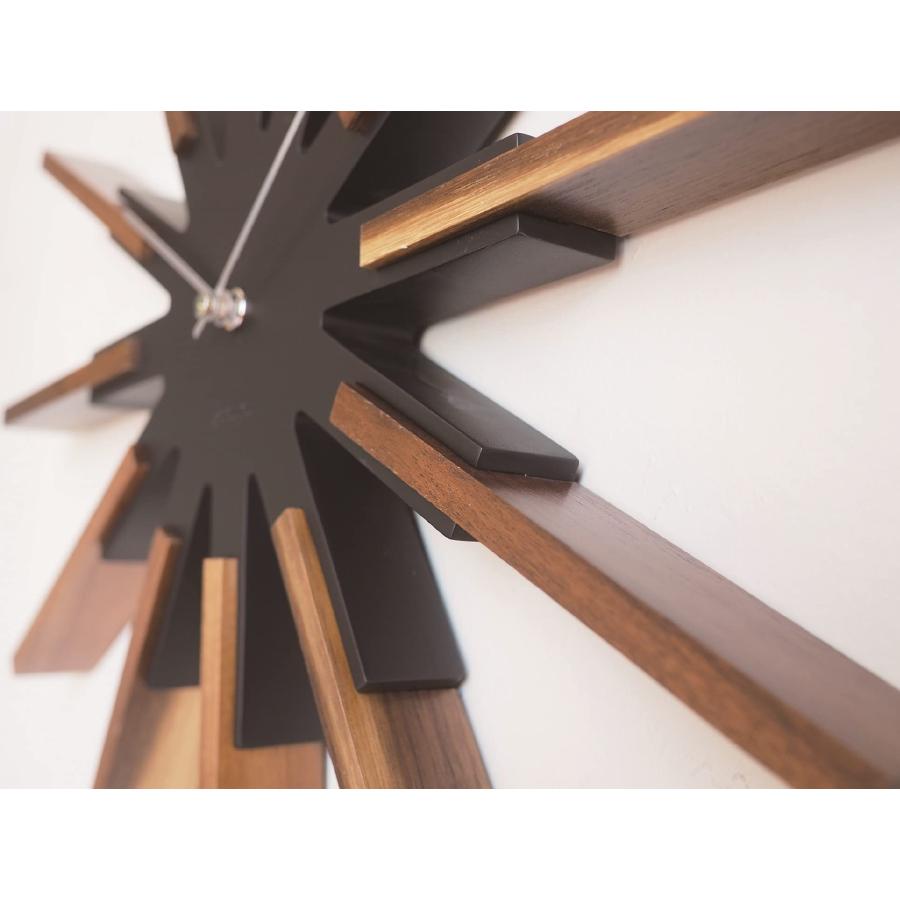 INTERFORM（インターフォルム） 掛け時計 ホワイト 幅44×高さ44×奥行