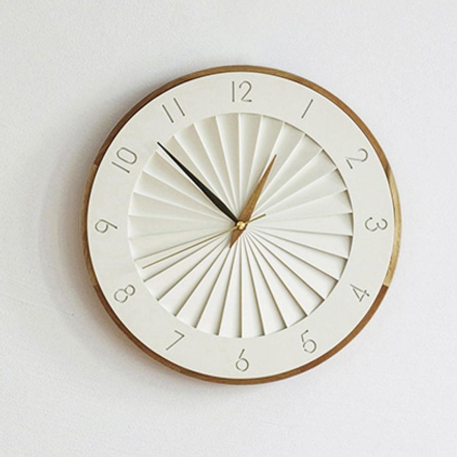 INTERFORM インターフォルム 掛け時計 スイープムーブメント 北欧 ナチュラル ウッド Ludvika ルドヴィーカ CL-4384 (プレゼント 入園祝い 入学祝い 新生活応援) | INTERFORM | 01