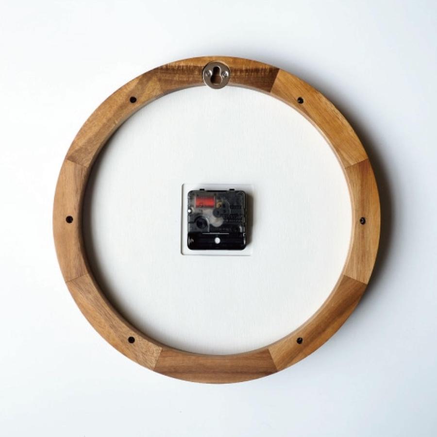 INTERFORM インターフォルム 掛け時計 スイープムーブメント 北欧 ナチュラル ウッド Ludvika ルドヴィーカ CL-4384 (プレゼント 入園祝い 入学祝い 新生活応援) | INTERFORM | 07