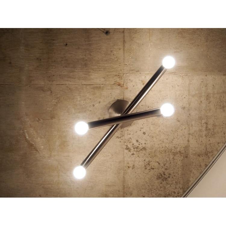 INTERFORM インターフォルム シーリングライト LT-4542 Fonction フォンクシオン 電球なし 別売 (プレゼント 入園祝い 入学祝い 新生活応援 アンティーク 北欧)の画像