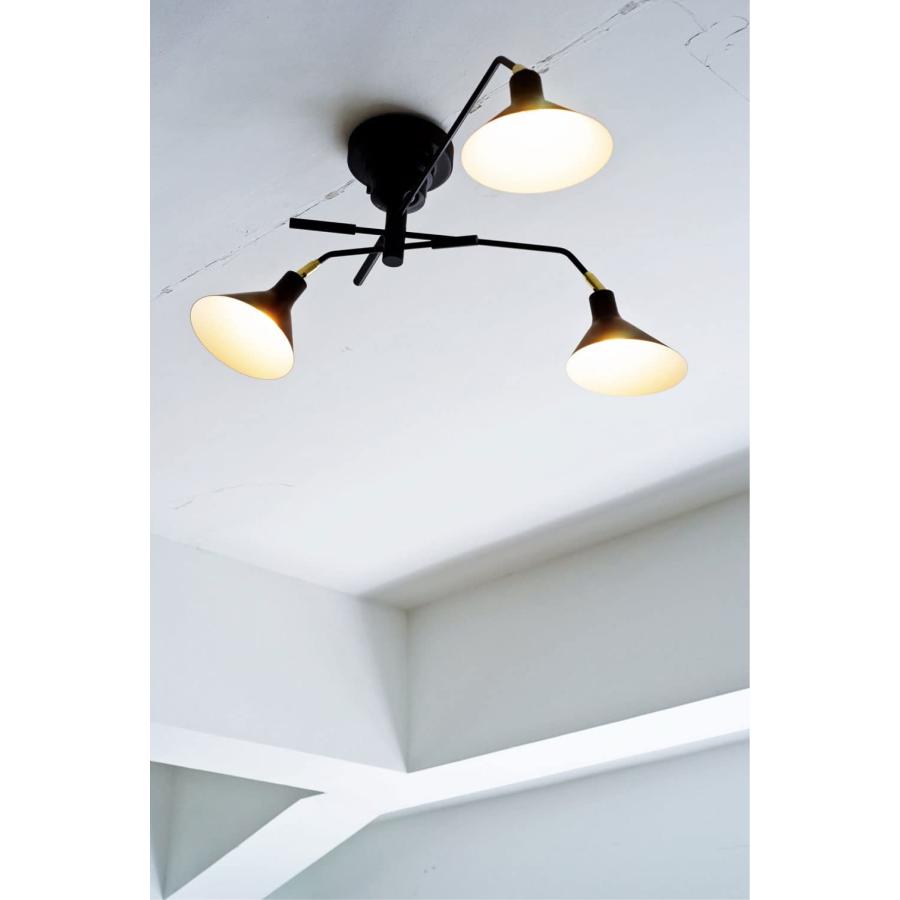 INTERFORM インターフォルム シーリングライト Ronne ロネ LT-9521 BK 