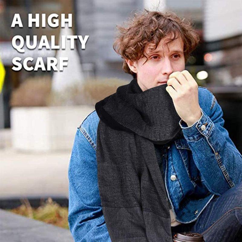 内祝い 財布 帽子 ファッション小物 マフラー メンズ ストール 大判 薄手 コットン マフラー 秋 冬 男性用 スカーフ おしゃれ ストライプ柄 ロングマフラー 無地 カジュア Www Threeriversofs Com