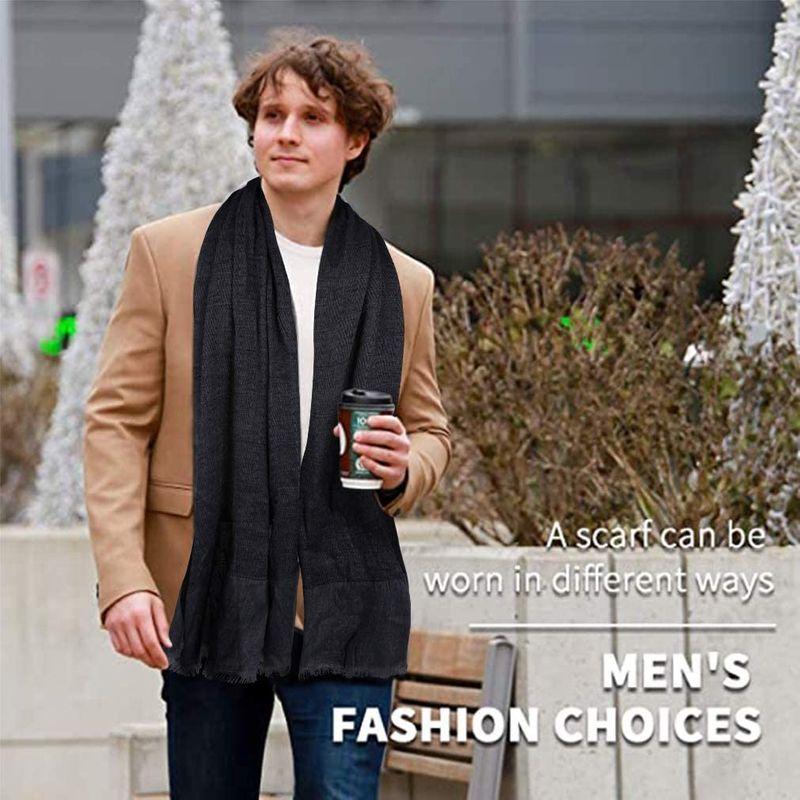 内祝い 財布 帽子 ファッション小物 マフラー メンズ ストール 大判 薄手 コットン マフラー 秋 冬 男性用 スカーフ おしゃれ ストライプ柄 ロングマフラー 無地 カジュア Www Threeriversofs Com