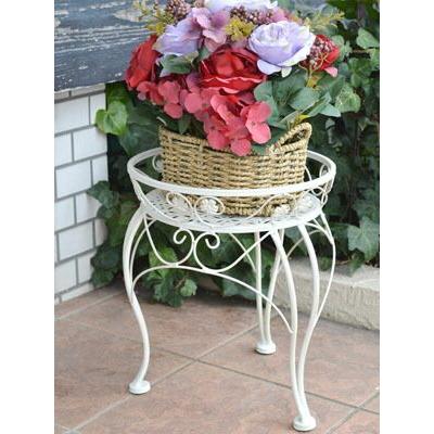 アンティーク調　花台 アイアン アンティーク調花台 エントランス プランター おしゃれ