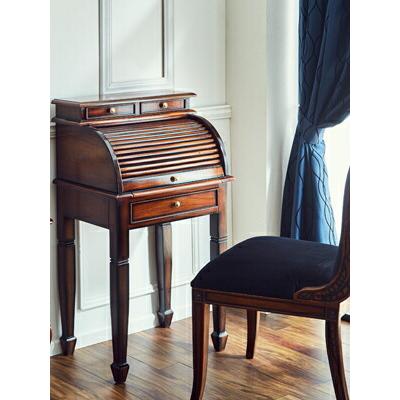 開梱・設置サービス付 マホガニー家具 デスク ビューロー バロック木