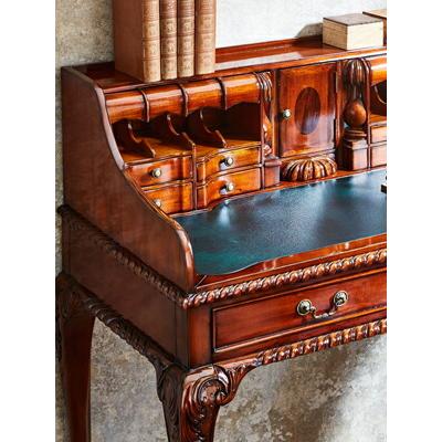 高級マホガニー家具 チッペンデール船長デスク 家具 高級マホガニー家具 チッペンデール船長デスク 家具