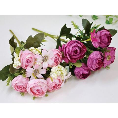 薔薇の造花ブーケ　2束セット☆お好きな色をお選びください！［MK-041］パープル　ピンク　送料無料｜donna-girl｜08