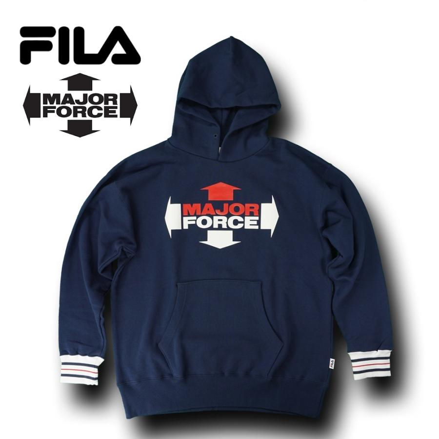 FILA HERITAGE FILA×MAJOR FORCE スウェット プルオーバー