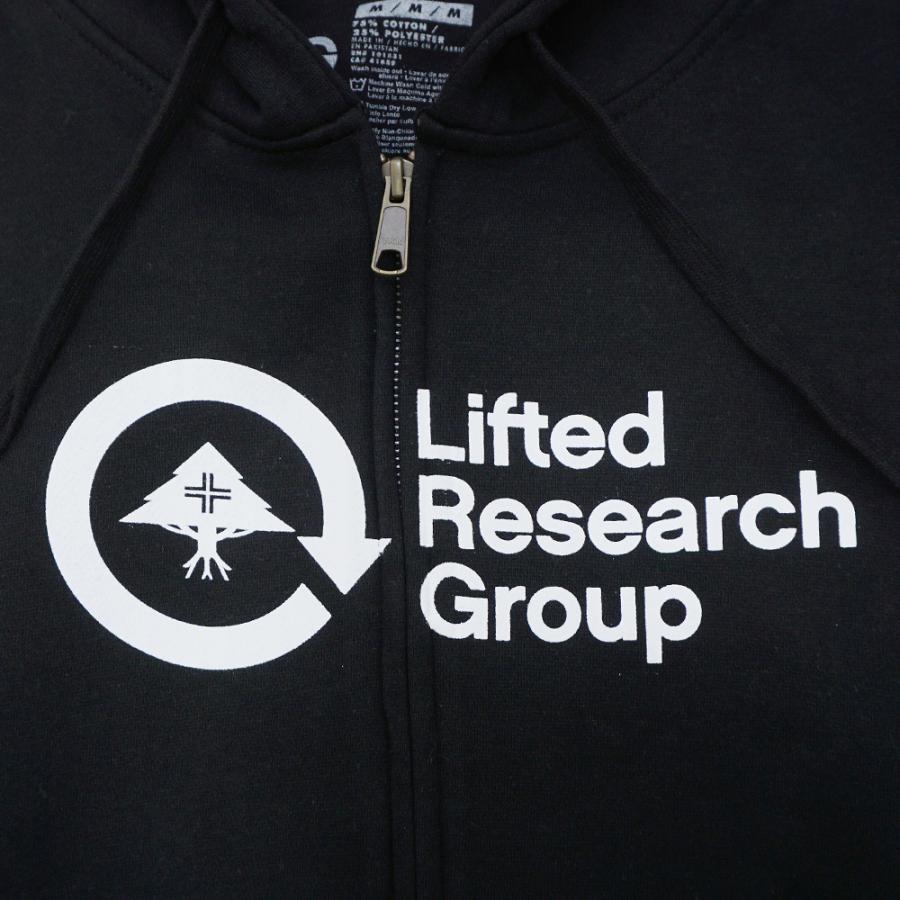 LRG LRG CYCLE UNIT ZIP HOODIE BLACK エルアールジー ジップアップ 