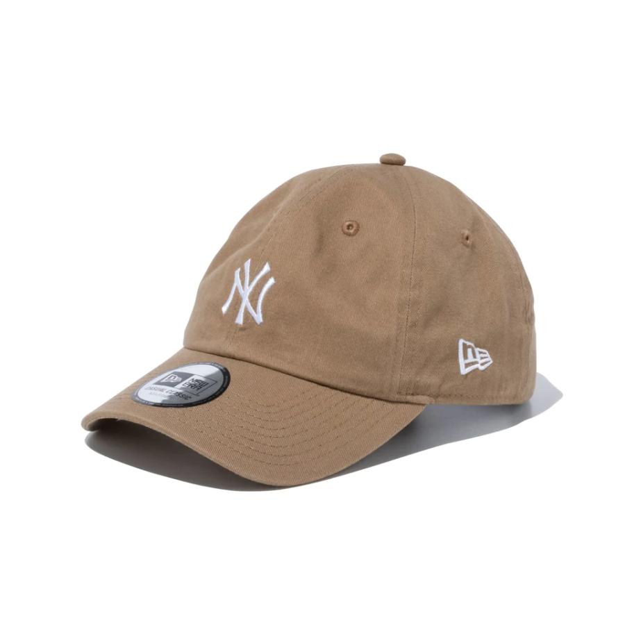 NEWERA カジュアルクラシック MLB Casual Classic ニューヨーク・ヤンキース ミッドロゴ カーキ × スノーホワイト アジャスタブルキャップ ニューエラ 13515755｜donoban-kyoto075｜03