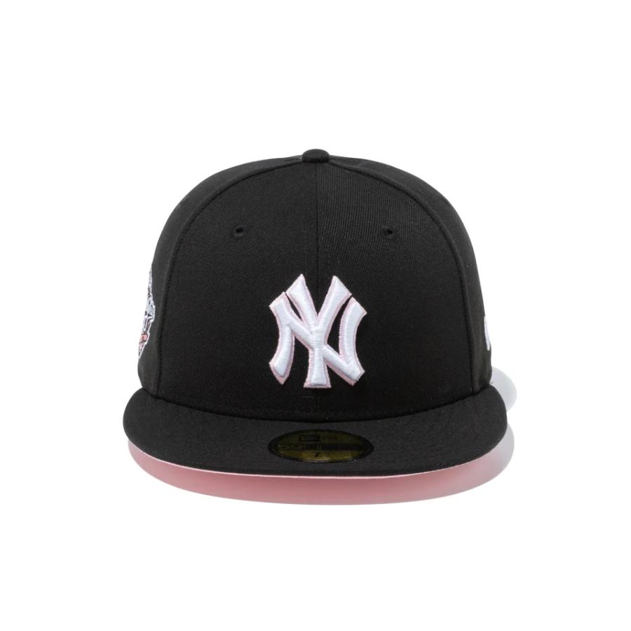 New Era ニューヨーク・ヤンキース キャップ 黒/ピンク スナップバック 59FIFTY MLB Pink Pack ニューヨーク・ヤンキース ブラック