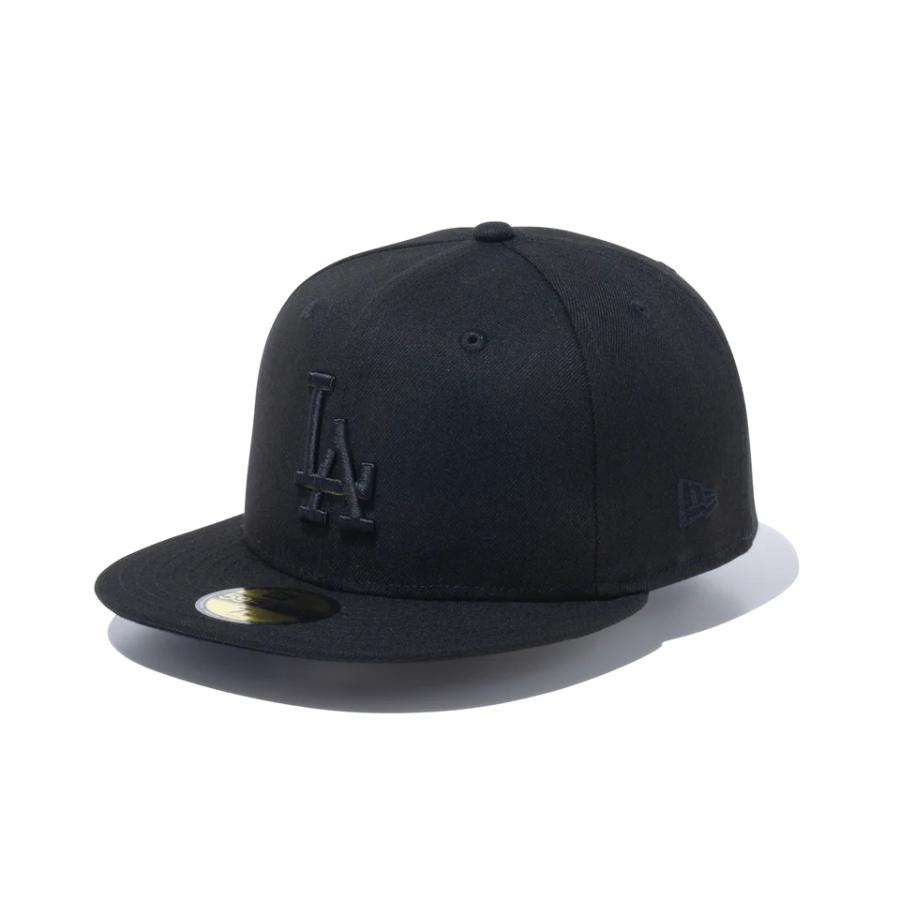59FIFTY NEWERA ロサンゼルス・ドジャース ブラック × オールブラック