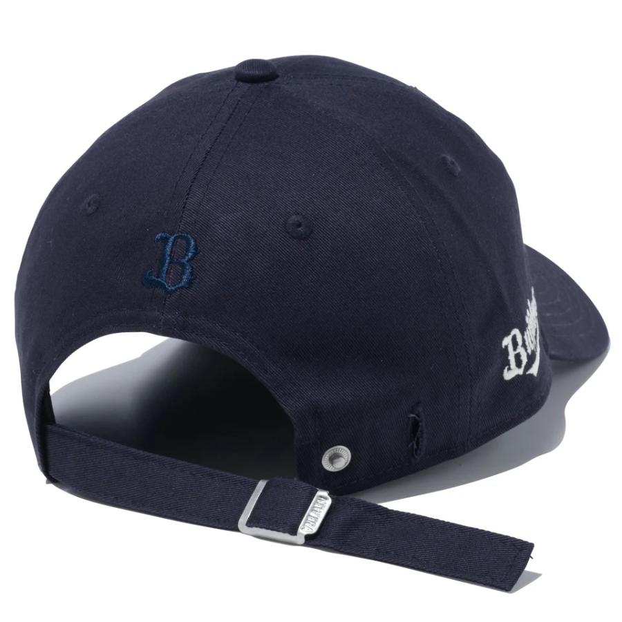 NEWERA 9TWENTY オリックス・バファローズ NEW ERA ネイビー 日本プロ野球 NPB ニューエラ アジャスタブルキャップ 14109794｜donoban-kyoto075｜06