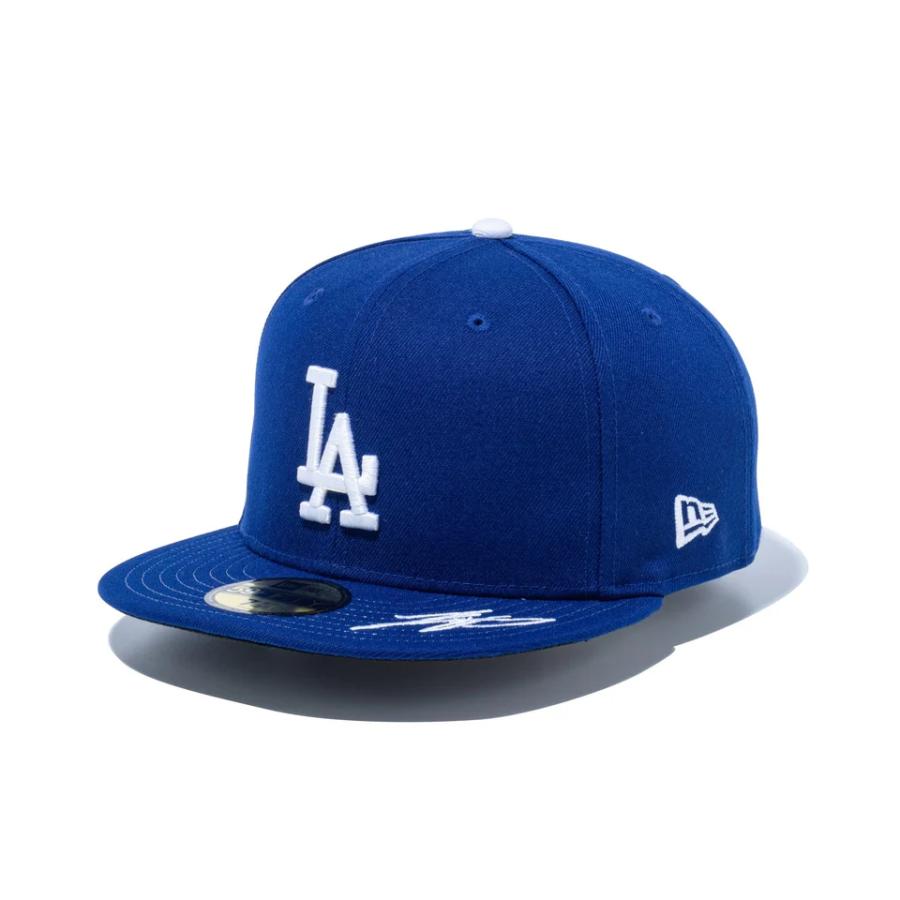 ニューエラ 59FIFTY 大谷翔平 サイン ドジャース MLB 大谷翔平 エンゼルス キャップ Basic 59FIFTY Cap サイン