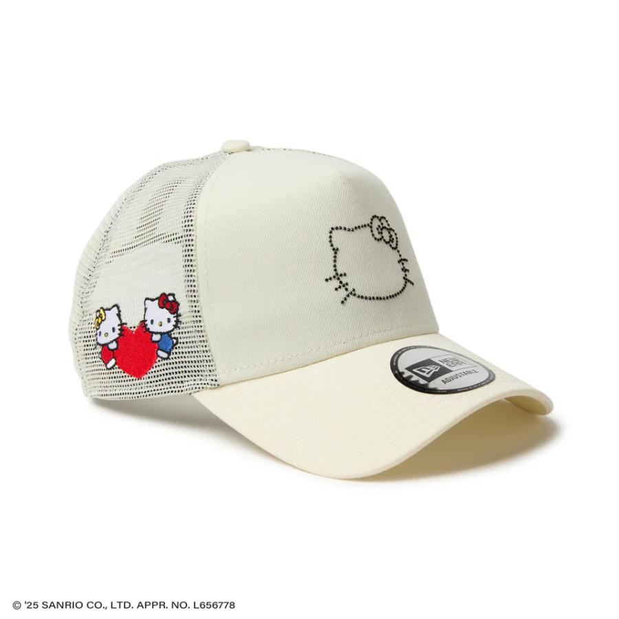 NEW ERA 9FORTY A-Frame ハローキティ 9FORTY NEWERA A-Frame トラッカー HELLO KITTY ラインストーン