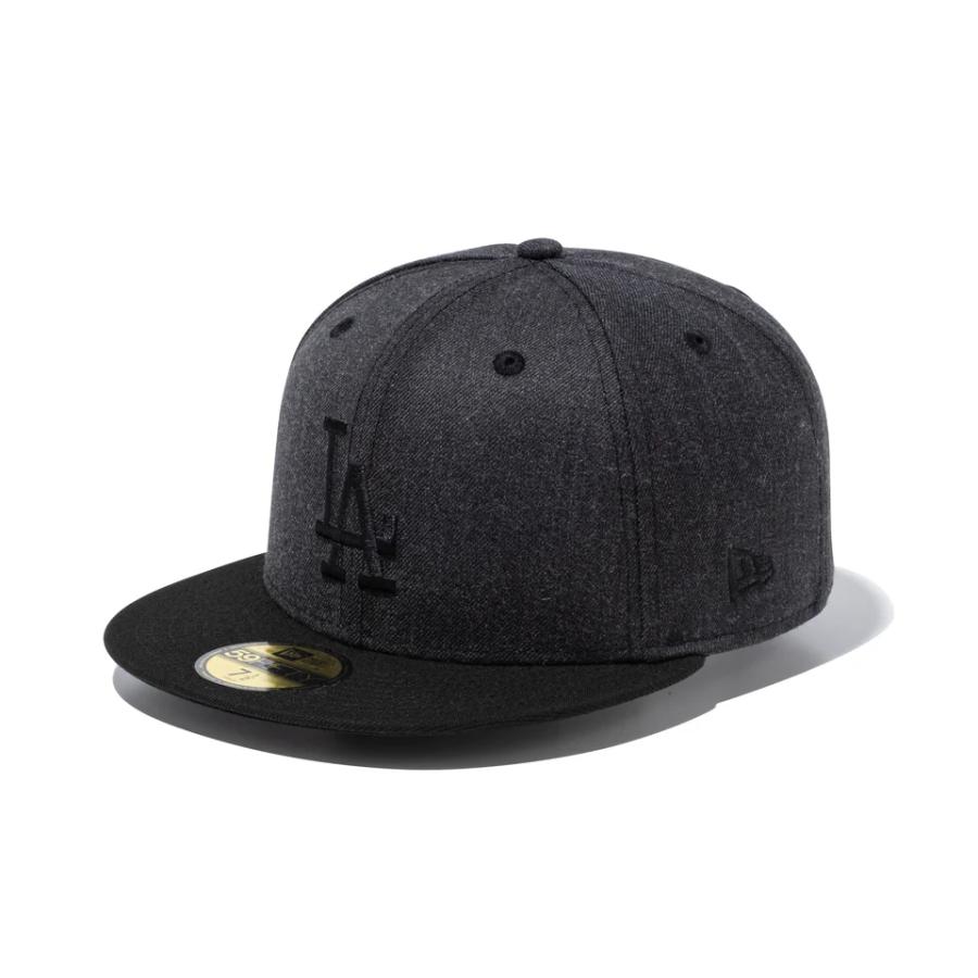 【希少】New Era ブラックレザー 59Fifty 7 1/2 NEW ERA（ニューエラ） 59FIFTY キャップ シンセティックレザー レザー