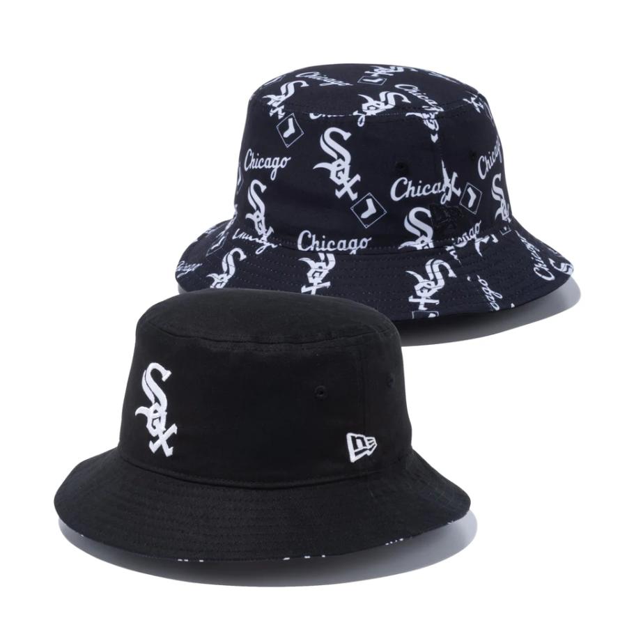 NEWERA バケット01 MLB Reversible Hat リバーシブル シカゴ・ホワイトソックス ブラック ニューエラ HAT ハット