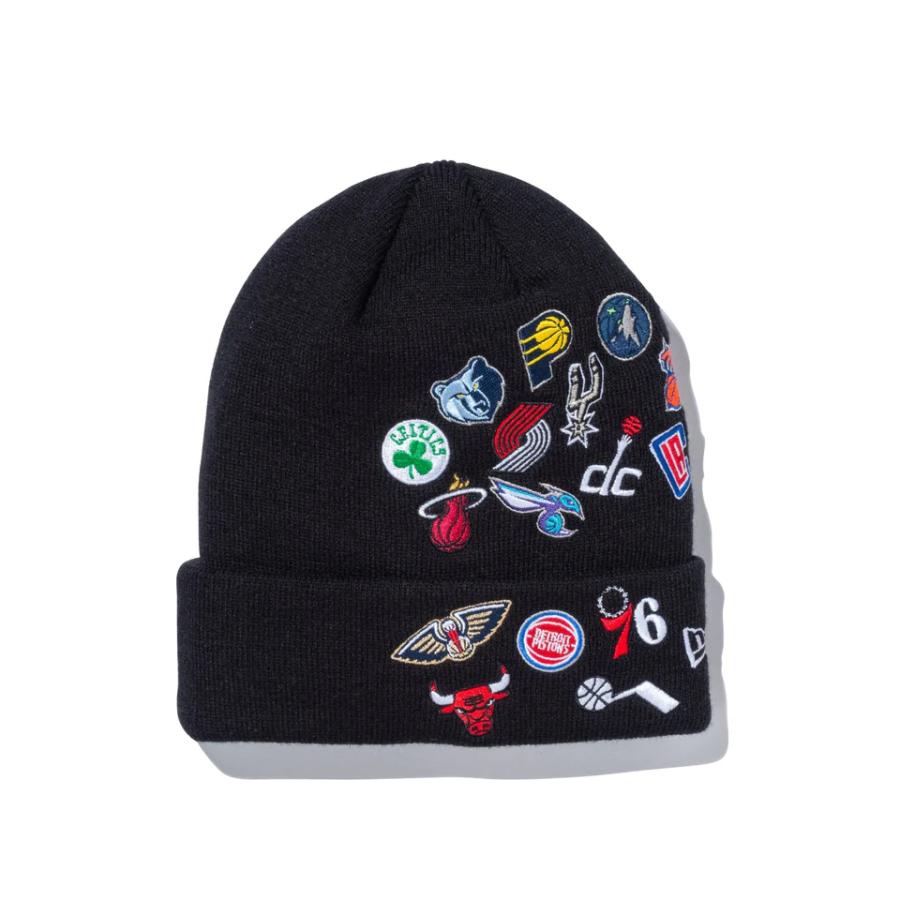 NEW ERA NEWERA ベーシック カフニット Team Logo Allover NBA NEW ERA NEWERA ベーシック カフニット Team Logo Allover NBA