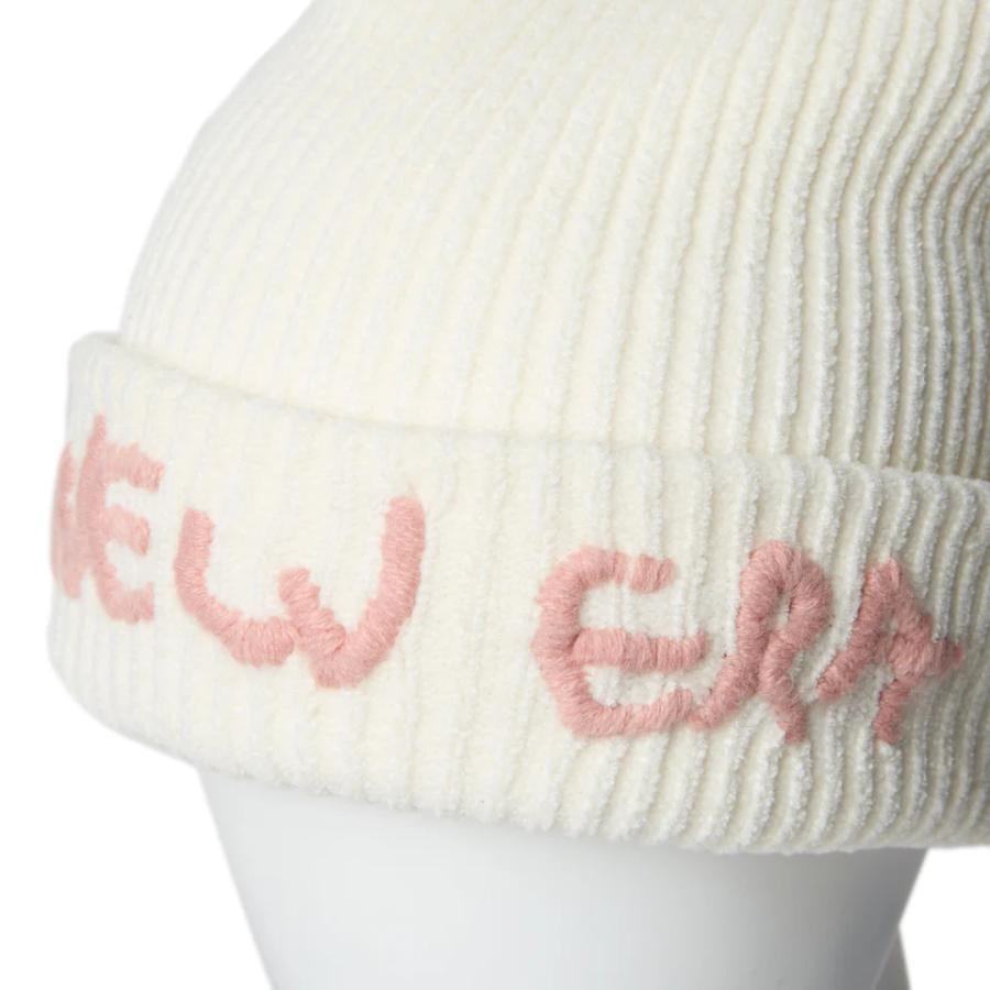 【新品未使用】NEWERA　ベーシック カフニット モールヤーンニット　ホワイト NEW ERA（ニューエラ） ベーシック カフニット モールヤーンニット