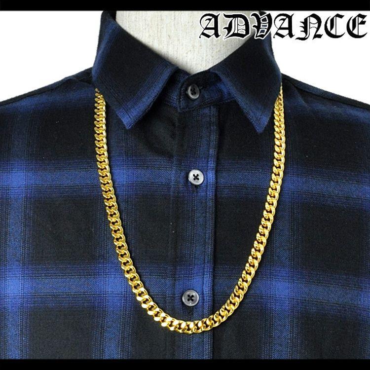 ネックレス メンズ ゴールド チェーン アドバンス Arg 7503 E Advance 7503 E メンズファッション Stylise 通販 Yahoo ショッピング