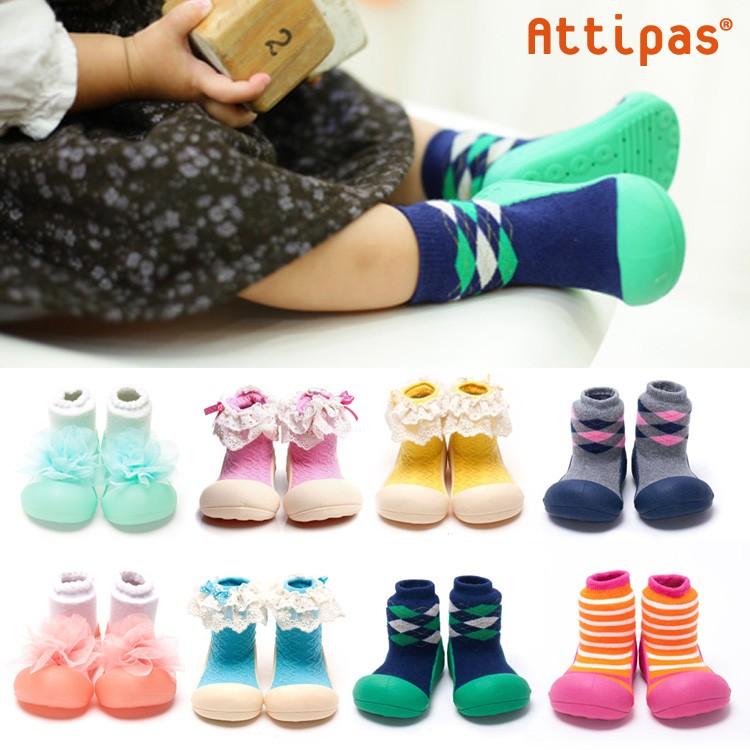 Attipas アティパス ベビーシューズ コサージュ アーガイル ボーダー トレーニングシューズ 女の子 男の子 子ども こども ファーストシューズ レース ジュニア Attipas Sox 2 メンズファッション Stylise 通販 Yahoo ショッピング