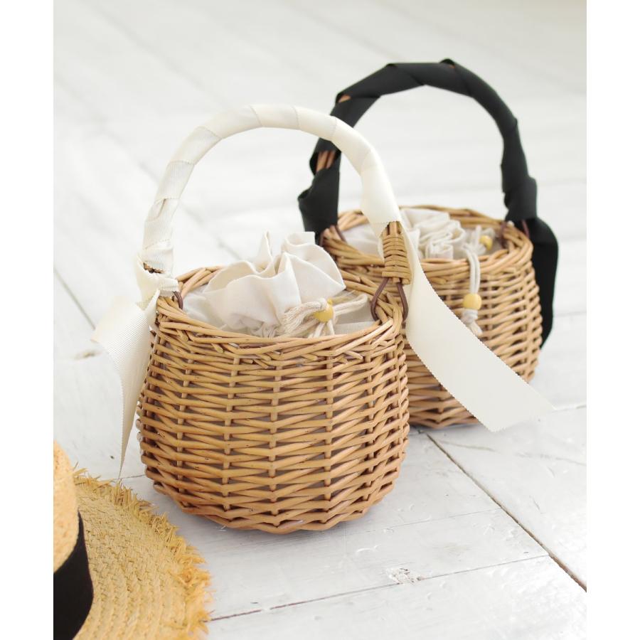 バッグ リボンハンドル巾着付きかごバッグ カゴバッグ 籠 ハンドバッグ Donoban Select Dc903bg021 メンズファッション Stylise 通販 Yahoo ショッピング