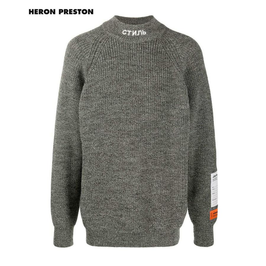 海外輸入 Heron Preston ヘロン プレストン ニット Chunky Knit Ctnmb Trtlneck Hmhf 262 長袖 グレー セーター クルーネック ミリタリー トップス Hrn010kt262gy メンズファッション Stylise 通販 Yahoo ショッピング 内祝い Lewisfamilyinsurance Com