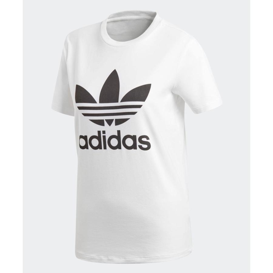 アディダス Adidas トップス トレフォイルtシャツ Trefoil Tee レディース 半袖 カットソー ロゴt プリントt Add Cv98 Donoban ドノバン 通販 Yahoo ショッピング