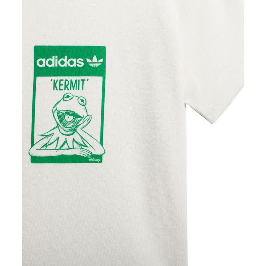 アディダス Adidas トップス Kermit Tee ディズニーカーミットオーガニックコットンtシャツ Gn4185 キッズ ベビー 半袖 カットソー ロゴt プリントt 正規品 Add Gn4185 Donoban 通販 Yahoo ショッピング