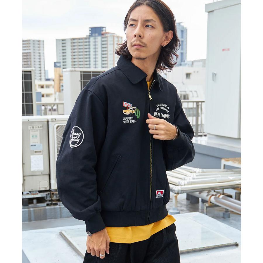 BEN DAVIS ベン デイビス メンズ ジャケット COTTON DUCK SOUVENIR 