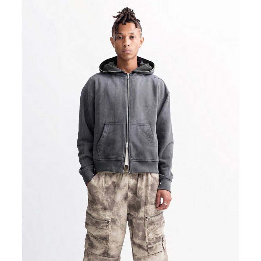 BREATH ブレス メンズ パーカー NEWRICH SHORT FULL ZIP HOODIE BREATH ブレス メンズ パーカー NEWRICH SHORT FULL ZIP HOODIE