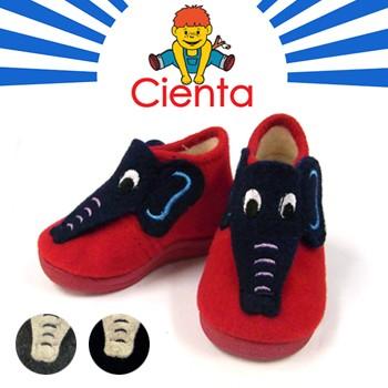 シエンタ 靴 スニーカー Cienta モデルno 132 フェルト エレファント モチーフ シューズ キッズ ベビー ゾウ スリッポン ベルクロ マ Cienta 132 Shoes Donoban ドノバン 通販 Yahoo ショッピング