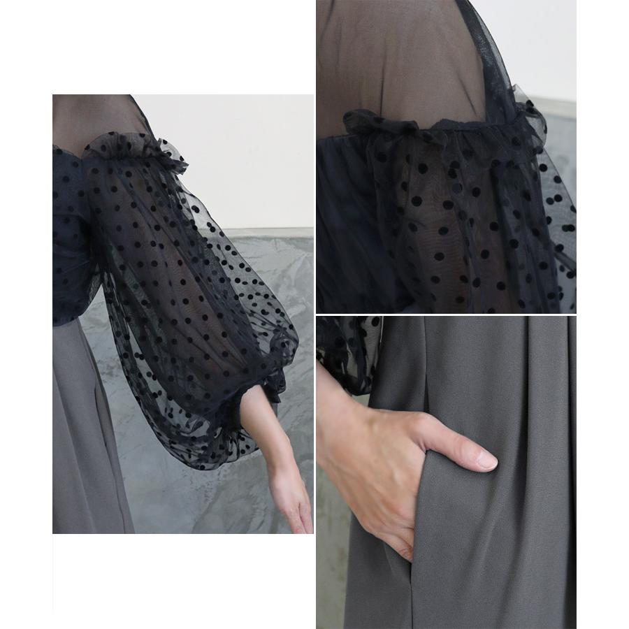 DONOBAN レディース オールインワン ドレス flocky dot dress DONOBAN レディース オールインワン ドレス flocky dot dress