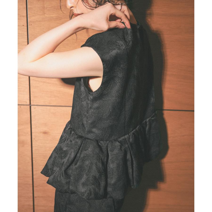 DONOBAN レディース ワンピース ドレス peplum setup dress DONOBAN レディース ワンピース ドレス peplum setup dress