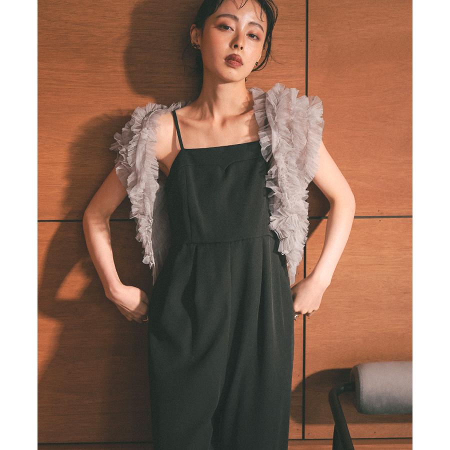 DONOBAN レディース ワンピース ドレス tulle vest all in one DONOBAN レディース ワンピース ドレス tulle vest all in one