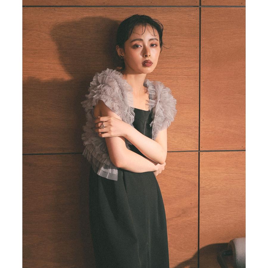 DONOBAN レディース ワンピース ドレス tulle vest all in one DONOBAN レディース ワンピース ドレス tulle vest all in one