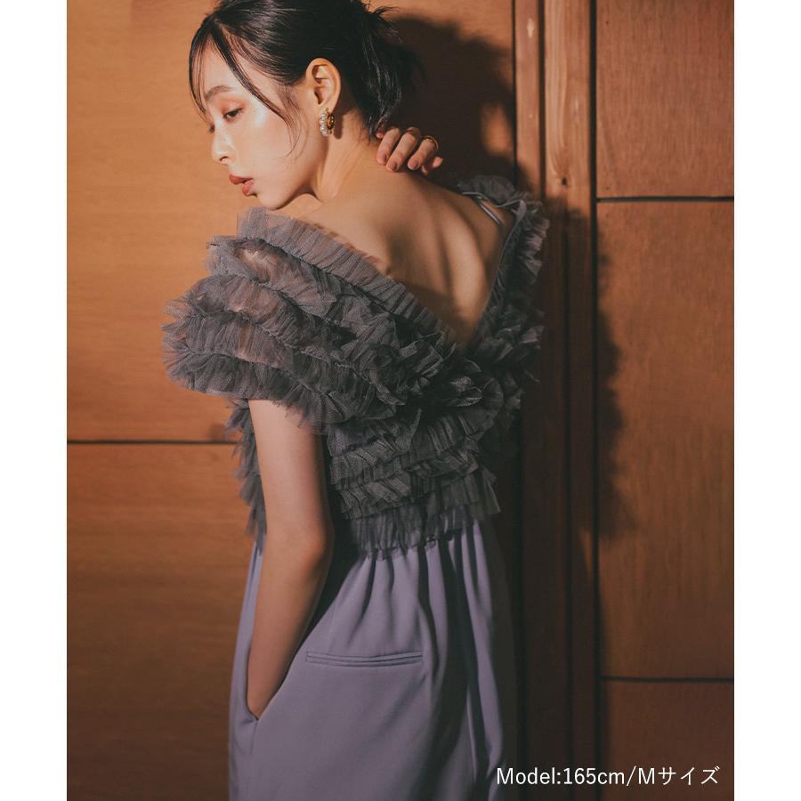 DONOBAN レディース ワンピース ドレス tulle vest all in one DONOBAN レディース ワンピース ドレス tulle vest all in one
