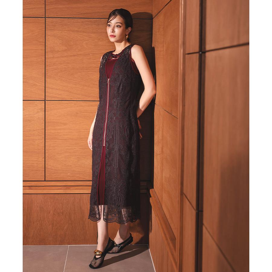 DONOBAN レディース ワンピース ドレス chemical lace zipper DONOBAN レディース ワンピース ドレス chemical lace zipper